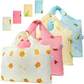 Custom Recycled Nylon Pouch Reusable Foldable Shopping Bag Polyurethane Folding Supermarket Grocery Bags