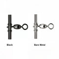10pcs T-Shape Brass Swivels Fishing Tackle 3-Way Fishing Swivels for Rigs Freshwater and Saltwater