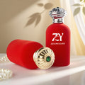 Unique 100ml Velvet Flocked Glass Perfume Bottle with Zinc Alloy Cap Custom Empty Fragrance Packaging Manufacturer Luxury MegaBDM