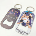 Low MOQ Customized Blank Stainless Steel Bottle Opener Keychains with 3 in 1 Functions Eco-Friendly for Promotional Gifts