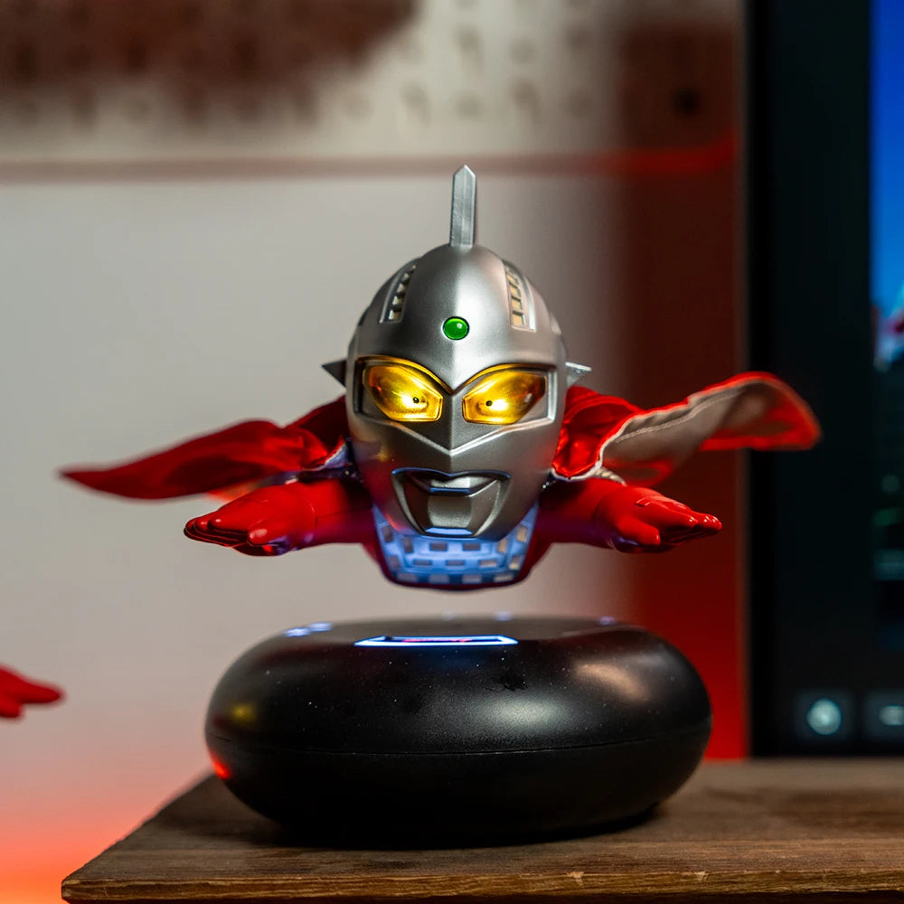 Best Selling Christmas Cool Gift OEM Super Heros Magnetic Levitation Floating  Seven Anime Figure Light