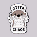Cute Otter Enamel Pin Cartoon Animal Brooch Pines Lapel Pins Badge on Backpack Clothing Accessories Funny Jewelry Friends Gifts MegaBDM