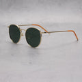 Oval Vintage Sun Glasses Global Recycled Standard Certified Suitable for Outdoor Activities Beach Party and Daily Wear MegaBDM