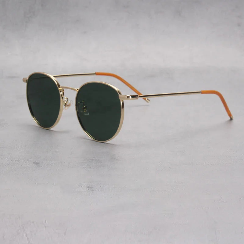 Oval Vintage Sun Glasses Global Recycled Standard Certified Suitable for Outdoor Activities Beach Party and Daily Wear MegaBDM