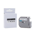 Tatrix M-K231 12mm Black on White Compatible Label Tape Cartridge  MK 231 MK231 Label for Brother Printer P Touch PT-55 PT-85