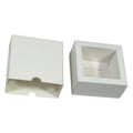 Custom Logo Luxury Sliding Cover Rigid Cardboard Paper Packaging Gift Small Drawer Box With Ribbon for Jewelry Candle Cosmetics