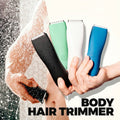 Body Hair Trimmer for Women & Men Electric Groin/Ball Shaver Pubic Armpit Body Hair Clipper Bikini Epilator Rechargeable
