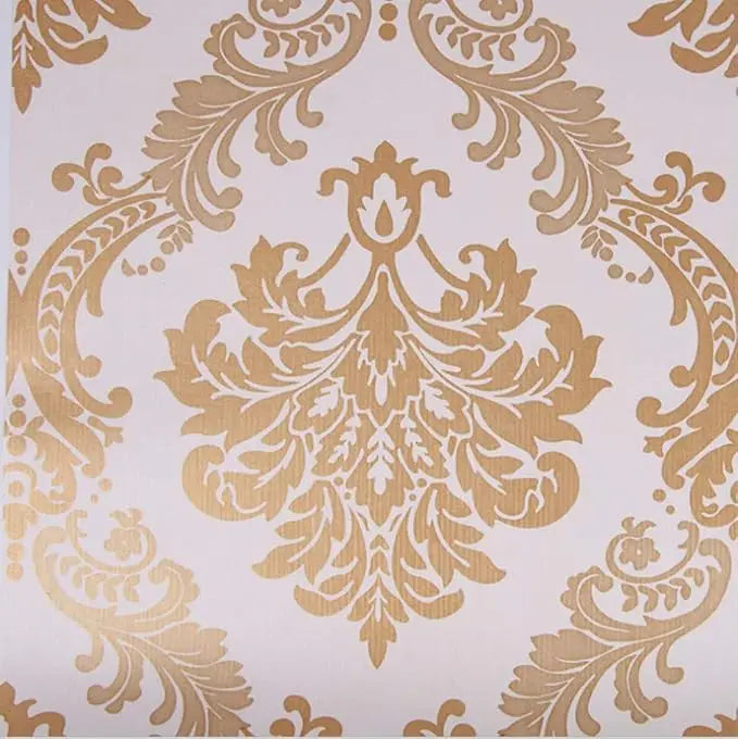 UDK Wholesale Damask Floral Peel and Stick Wallpaper PVC Waterproof Self-Adhesive Contact Paper for Classic Home Decor MegaBDM