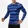 Custom Pattern Logo Wholesale Made Spandex Mens Rush Guard Jiu Jitsu MMA BJJ Custom Compression Shirt Long Sleeves Rash Guard