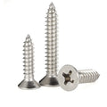 M2 M2.2 M2.3 M2.6 M2.9 M3.5 M3.9 M4 M4.2 Stainless Steel 304 Phillips Flat Head Self Tapping Screws Countersunk Head Wood Screws