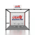 Hot Sales Custom Trade Show Booth Reusable Advertising Equipment Expo Display Counters Top Banners Stand for Tradeshows