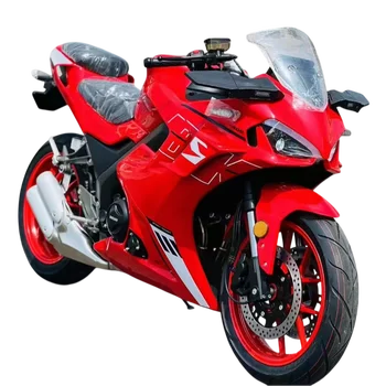 400cc 72V Electric 4-Stroke V-Twin Racing Motorcycle – Off-Road Sports Dirt Bike Disc Brake Air Cooled