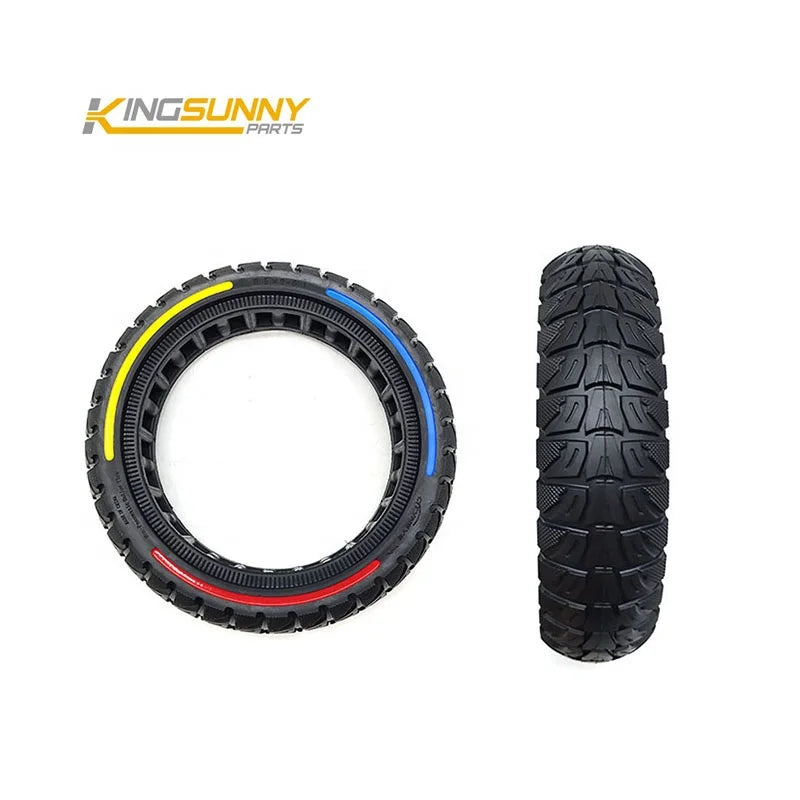 Electric Scooter Part Colorful 8.5 10 Inch Solid Tire for Xiaomi M365 Kickscooter Honeycomb Non-pneumatic Tyre Rubber Accessory