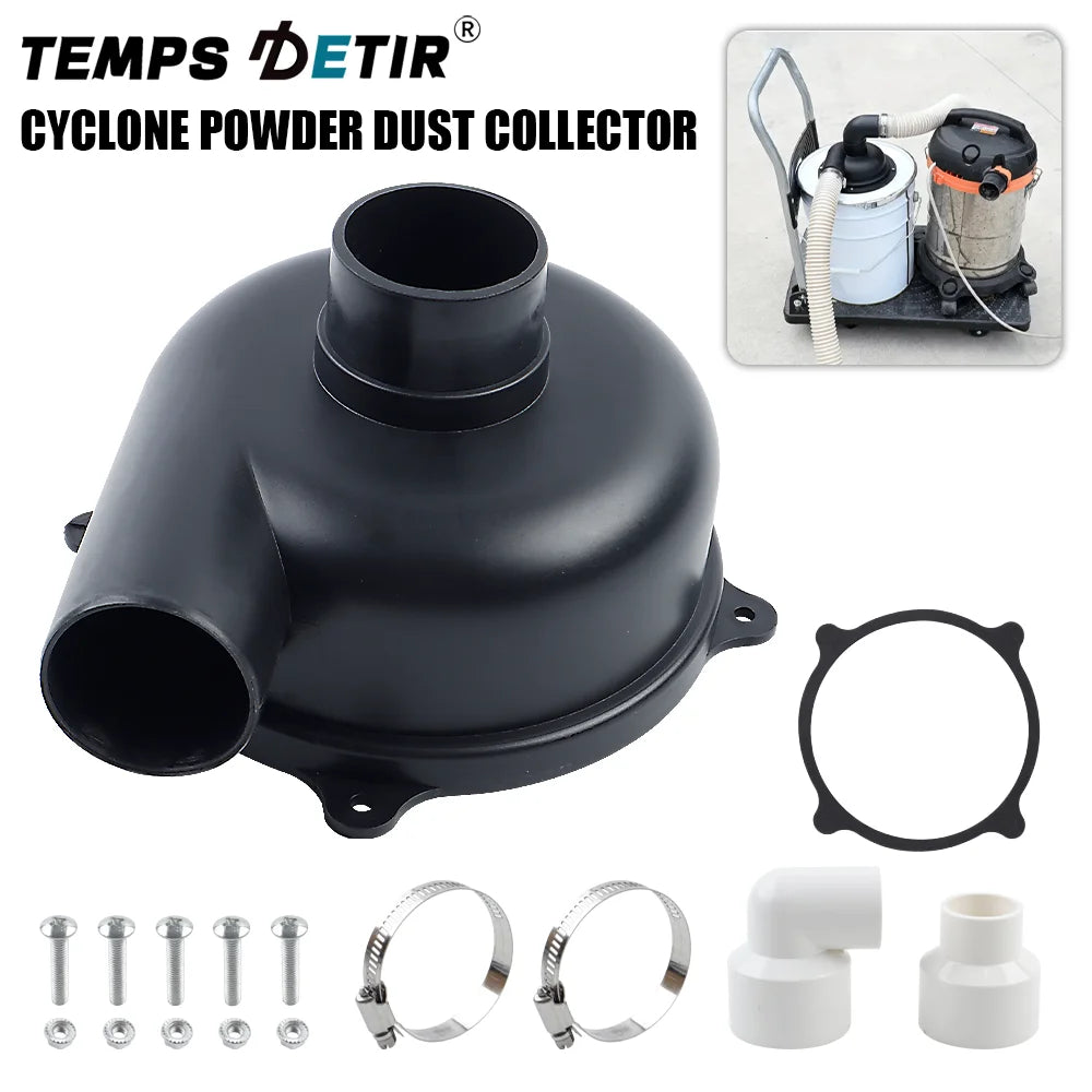 Cyclone Dust Collector, Cyclone Separator Cover For Vacuum Cleaners, Industrial-Grade Powder Dust Collector/Filter/Separator