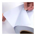 Eco-Solvent White PVC Vinyl Sticker Roll Glossy Self-Adhesive Durable Removable Adhesive Vinyl for Car Decoration and Signage
