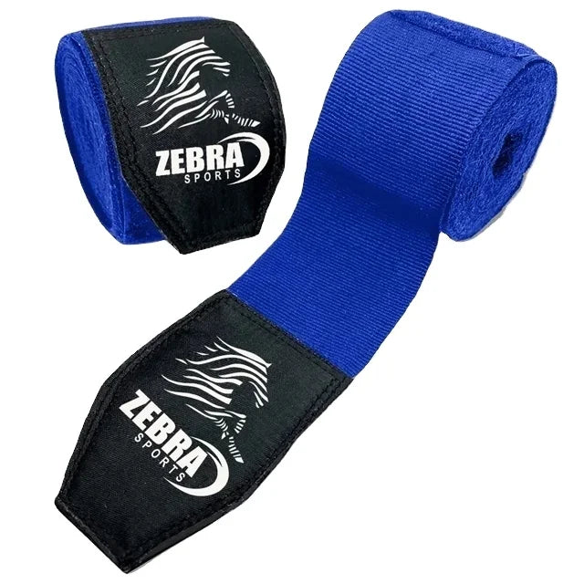 Custom Logo Eco-Friendly Breathable Cotton Boxing Hand Wraps 5cm Width 5m Length Mexican Style Unisex Boxing Gym Wholesale 180