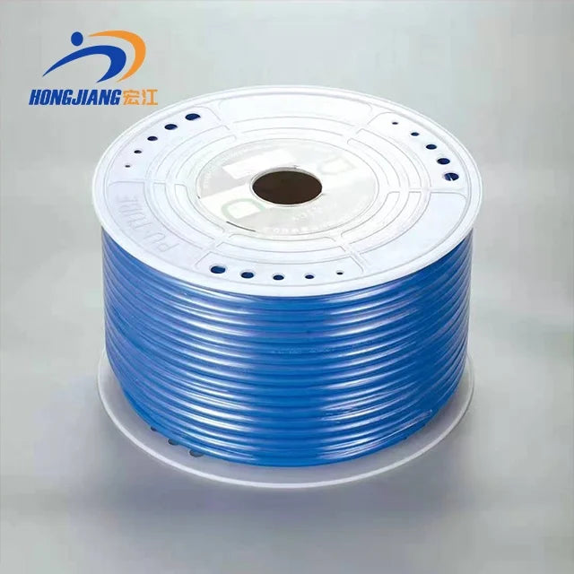 6mm Blue Polyurethane PU Air Hose Tube High Pressure & Corrosion Resistant for Pneumatic Tools and Hydraulic Machinery