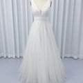 Jancember HX53 Beautiful French Tulle Fabric Bride Wedding Gowns Dresses