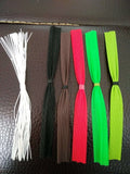 Firetip Bottom Fishing Jig Skirts Artificial Soft Bait for Sea Bass Durable Silicone Material for Lake and River Fishing
