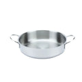 Italian High Quality 26cm Stainless Steel Kitchen Cooking Skillet Nonstick Pots Pans Classic Side-Handles Ergonomic Cookware Set