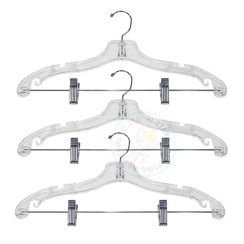 Clothes Hangers PS Plastic 43 CM Multifunction Single Phase Transparent Eco-friendly Clothing Organizer Hanging Wardrobe