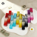 Factory Design Colorful Bottle 20ml Sample Perfume Glass Bottle Six Feeling Same Color Lids Cosmetic Replenish Water Spray