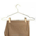 Luxury 42 cm Steel Rose Gold Multifunctional Durable Modern Suit Pants Clothes Hanger for Wardrobe and Living Room Use