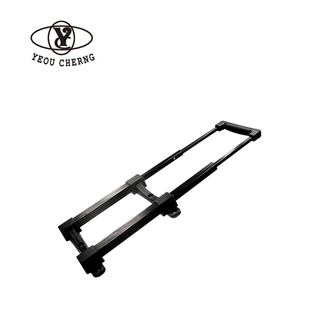 Customizable ODM/OEM 4 stage Foldable Telescopic Trolley Case Handle for Toolbox with Tray Suitcase Case-sports bag tool case