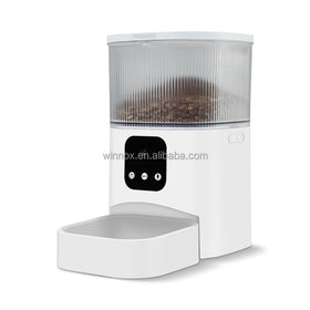 7 Days Delivery Petshop Products 3L Adjustable Portable Bowls Automatic Cat Feeder Dry Food Smart Pet Feeder with Camera