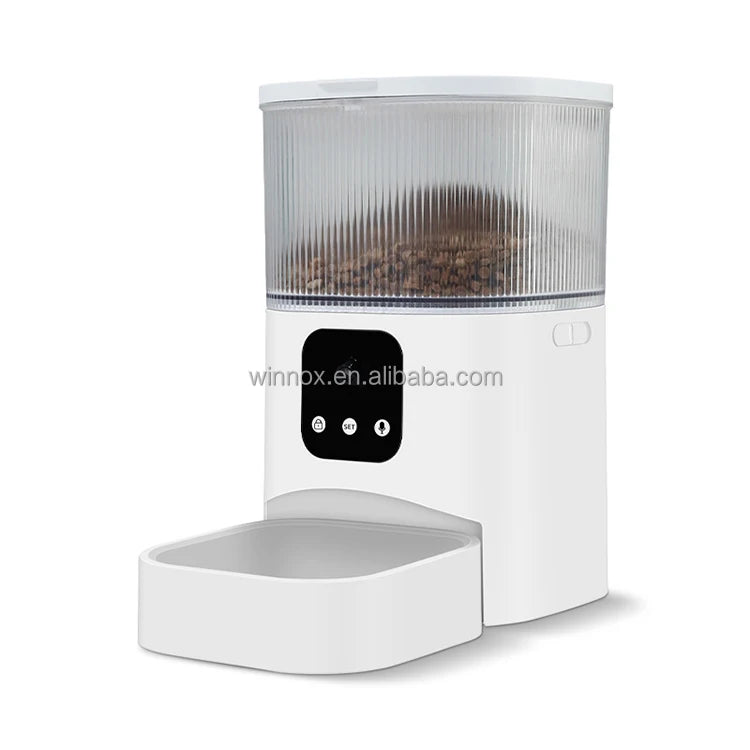 7 Days Delivery Petshop Products 3L Adjustable Portable Bowls Automatic Cat Feeder Dry Food Smart Pet Feeder with Camera MegaBDM