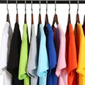 OEM Custom Logo Men's Summer Basic T-Shirt Short Sleeve CVC Cotton Blend Solid Color Loose Fit Anti-Shrink Customizable T Shirt