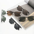 Large Stock Ultra Thin Durable Stylish Wind Proof Daily Casual Wear Semi Titanium Frame Sunglasses MegaBDM