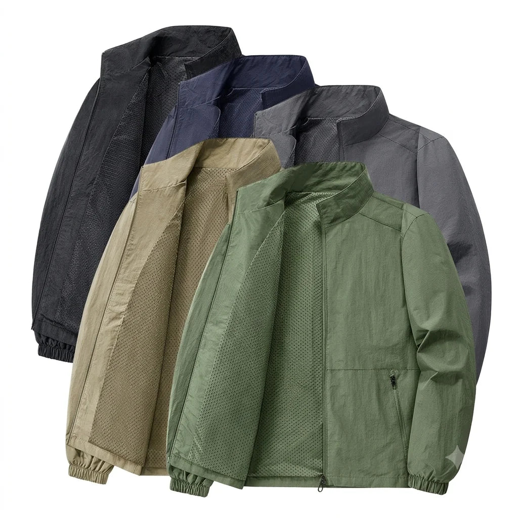 China Bangladesh Factory Price OEM Customized Logo Embroidery Casual Loose Fit Plus Size Men Workwear Jacket MegaBDM