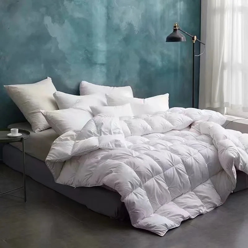 Charming Bedding Luxury 5 Star Hotel Down Duvet Insert  95% Goose /duck Down Duvet Quilt Comforter Feather for Bed Sleeping