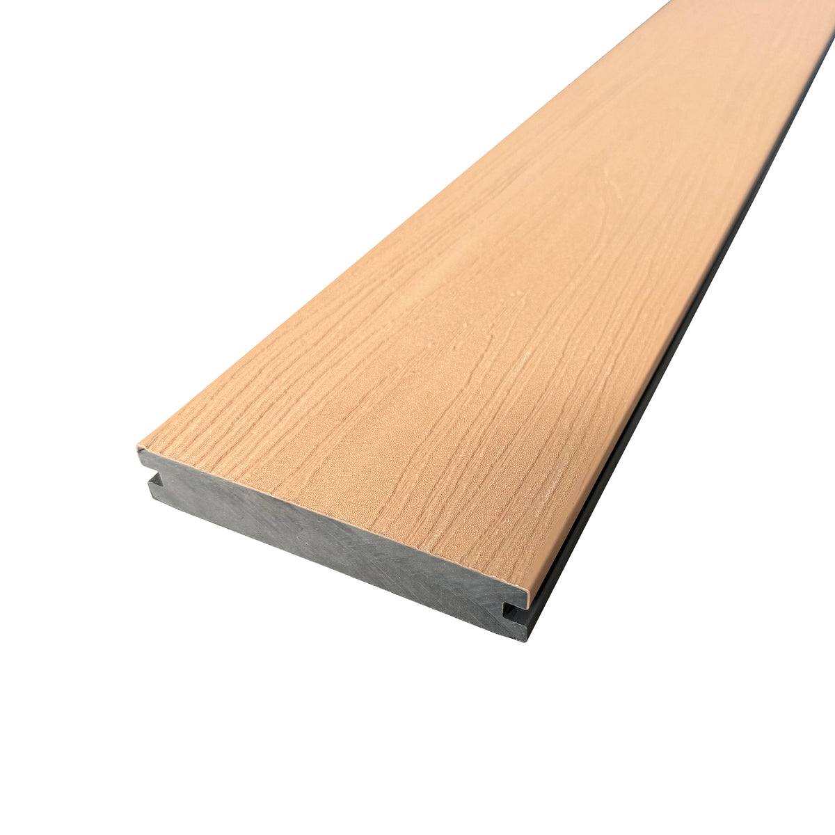 WPC Decking Wood Plastic Composite Waterproof Anti Slip Grooved Deck Boards for Outdoor Patio Garden US Stock Ready to Ship MegaBDM