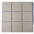 DS Factory's Pink Ceramic Mosaic Tile 97*97mm Square for Kitchen Interior Wall Parquet Feature Graphic Design Solution Price