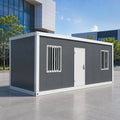 Factory Direct Customizable Steel Frame Sandwich Panel Modern Breathable Portable Office Modular Prefabricated Container House MegaBDM