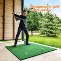 3D Golf Swing High Feel Shot Chipping Home Diy All Simulators Real Large Range Matt Hitting Pro Golf Mat