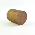 High-Gloss Walnut Wood Coated Glass Bottle UV-Protective Brown Glass Vial for Sensitive Drugs with Good Sealing