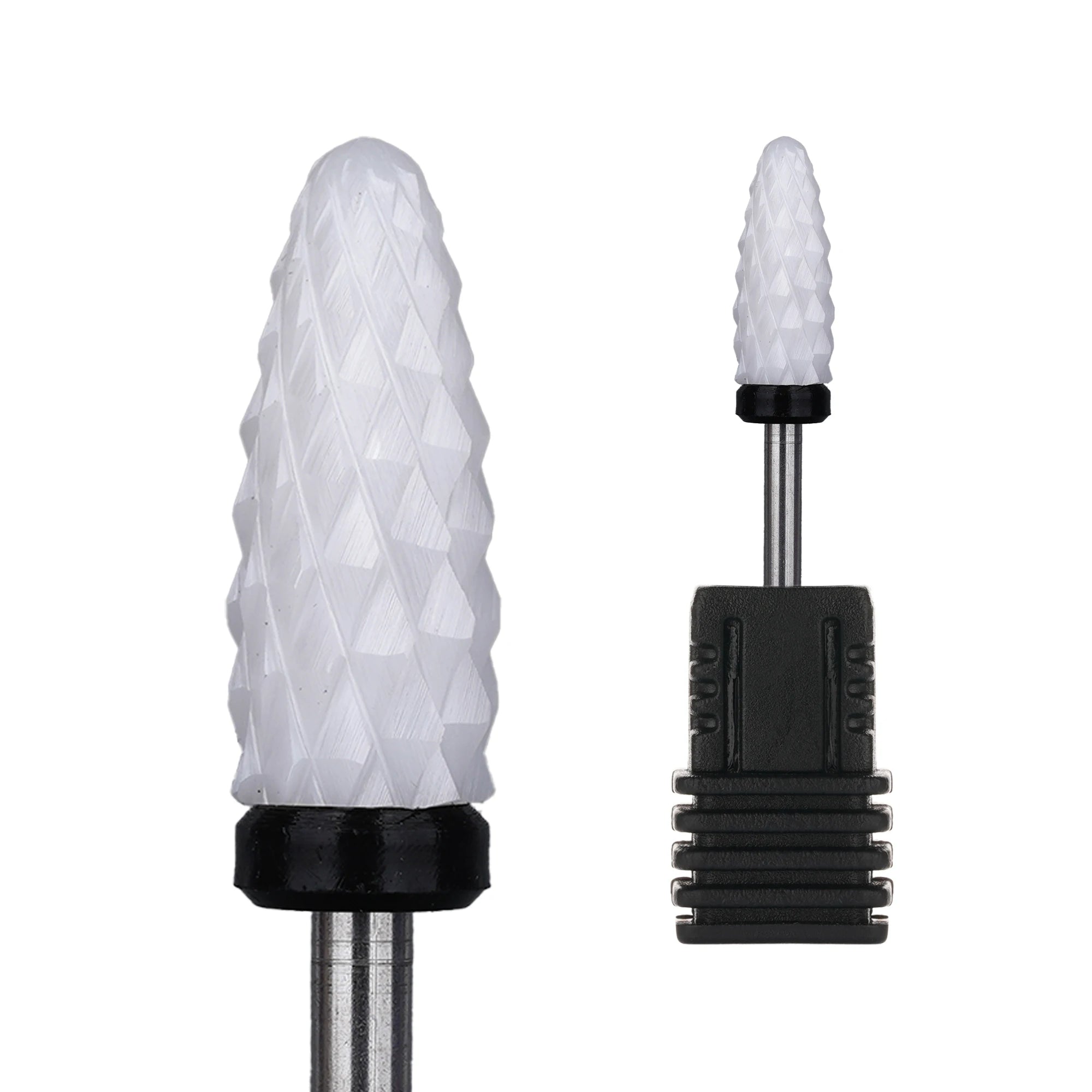 Professional Nail Drill Bits Set Art Tools Ceramic Nail Drill Bit Cutter for Manicure for Machine Nail Drill Bit Plastic Tube