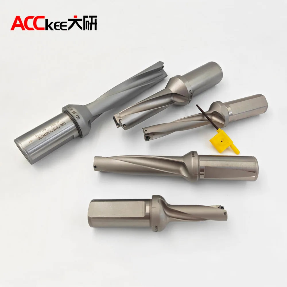 10P WCMX Insert WC Series Indexable U Drill 2D/3D/4D/5D C32 C40 CNC Lathe Fast Drilling Tool Holder