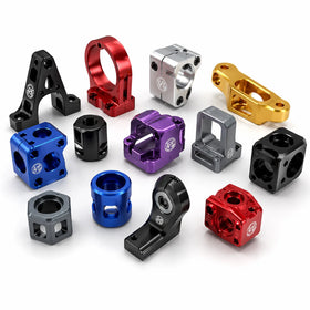 Factory Direct Custom CNC Machining Anodized Aluminum Parts | Precision OEM Manufacturer for Automotive Robotics Electronics