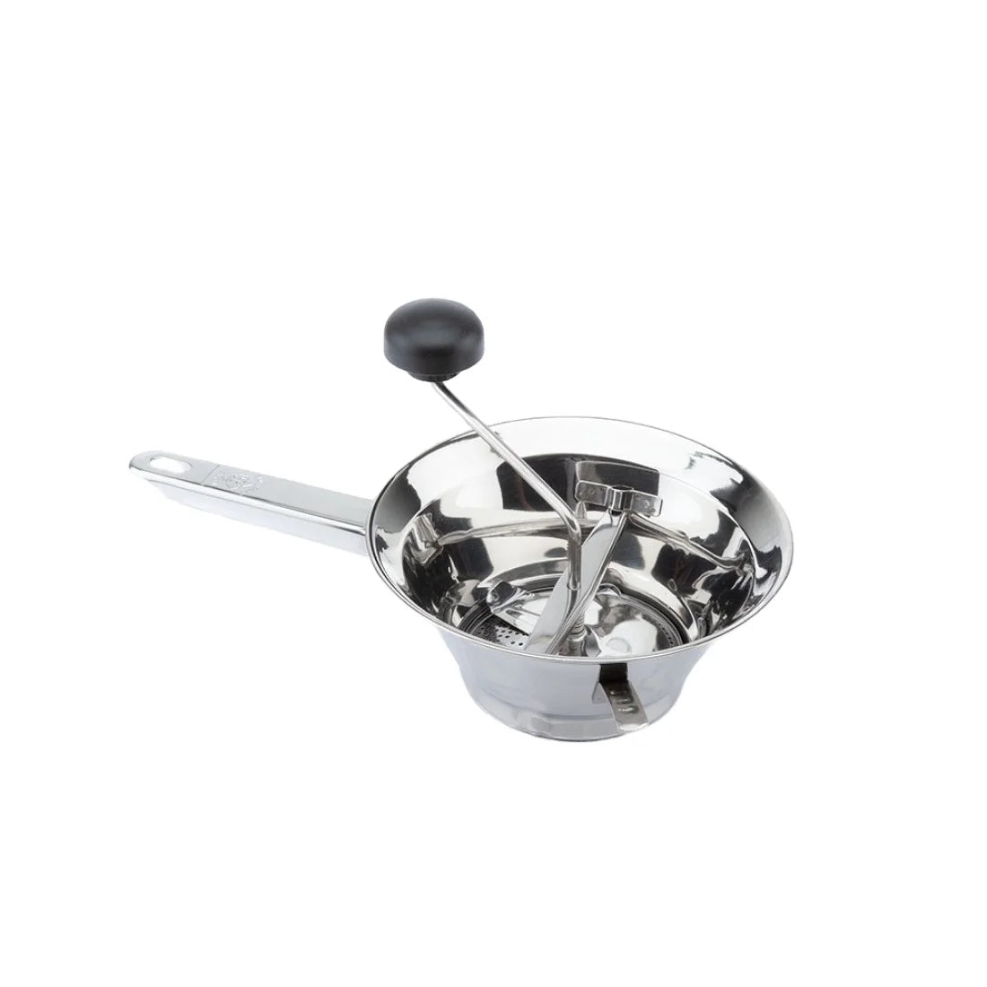 Tomatto Stainless Steel AISI304 18/10 Mirror Polished Eco-Friendly 24cm Diameter Food Mill Essential Fruits Vegetables Tool