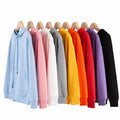 China Bangladesh Factory Price OEM Customize Logo Embroidery Pullover Cotton Winter Long Sleeve Hooded Fleece Lined Kids Hoodie