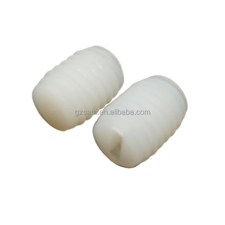 Plastic Nylon Set Screws with Flat Point and Slotted Drive