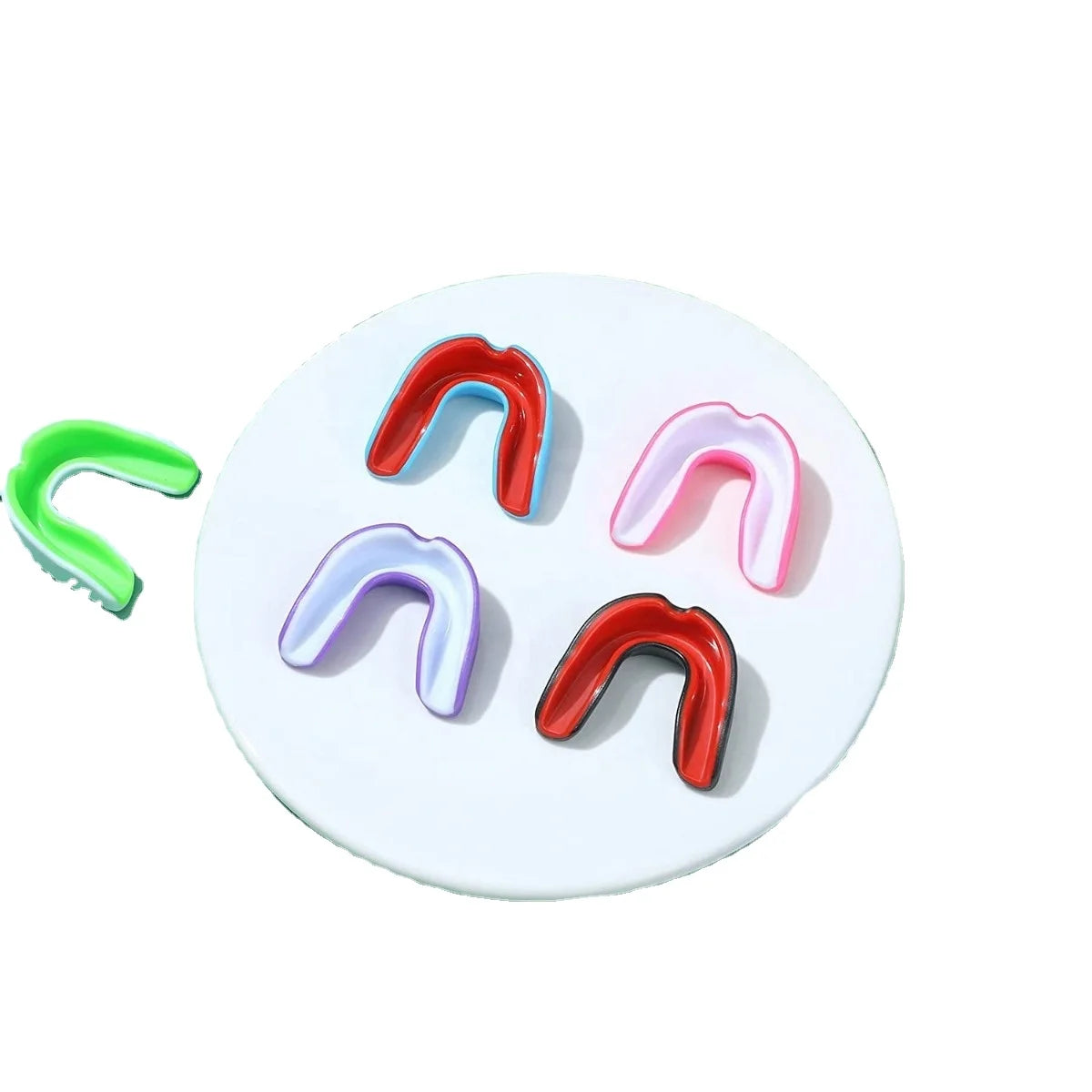 Wholesales EVA Boxing Mouthguard MMA Sport Mouth guard Football And Rugby Protective Mouthpiece Custom Package