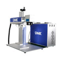 DMK Split Type 20W 30W 50W Raycus Fiber Laser Marking Machine Portable Metal Nameplate Engraving System Factory Use