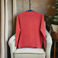 High Quality Eco-friendly Women's Casual Style Long-Sleeved Knitted Pullover Sweater for Solid Pattern Autumn Fashion