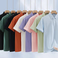 Custom Logo Polo Shirt Solid Color Polo T-Shirt Short Sleeve Sport Golf Shirt Embroidered Printed Men's Polo Shirt