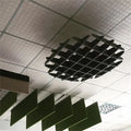 High Density Suspended Acoustic Ceiling Baffle for Office Acoustical Ceiling Panels